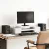 Image de vidaXL Support moniteur avec étagère