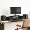 Image de vidaXL Support de moniteur noir