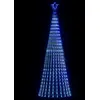 Image de vidaXL Sapin de Noël LED 247 cm - 475 LED bleu