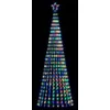 Image de VidaXL Arbre de Noël Lumineux - LED Colorées - 247 cm