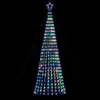 Image de vidaXL Sapin de Noël LED 403 cm - 1028 LED colorées