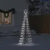Image de vidaXL Sapin de Noël à LED 200 LED - Blanc froid 182 cm