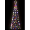 Image de vidaXL Sapin de Noël LED 200 LED 182 cm