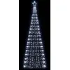 Image de vidaXL Arbre de Noël lumineux conique 304 cm - 550 LED