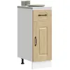 Image de VidaXL Armoire Cuisine Kalmar - Chêne Sonoma