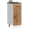 Image de vidaXL Armoire de cuisine Kalmar - Vieux bois
