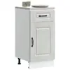 Image de vidaXL Armoire de cuisine Kalmar gris béton