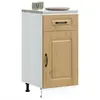 Image de vidaXL Armoire de Cuisine Kalmar - Chêne