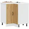 Image de vidaXL Armoire d'angle cuisine Kalmar - Chêne artisanal