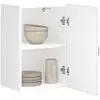 Image de vidaXL Armoire murale cuisine Kalmar - Blanc
