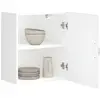 Image de vidaXL Armoires murales de cuisine 2pcs Kalmar - Blanc