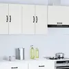 Image de vidaXL Armoire Murale Cuisine Kalmar - Blanc