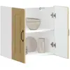 Image de Vidaxl Armoire Murale Cuisine Kalmar - Chêne Sonoma