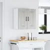 Image de vidaXL Armoire Murale Cuisine Kalmar Sonoma Gris