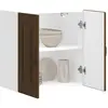 Image de VidaXL Armoire Murale Kalmar - Chêne Marron