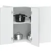 Image de VidaXL Armoire murale d'angle de cuisine Kalmar gris