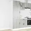 Image de vidaXL Armoire Cuisine Kalmar Sonoma Gris