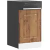 Image de vidaXL Kalmar Panneau de Lave-vaisselle - Vieux Bois