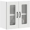 Image de vidaXL Armoire murale de cuisine Kalmar blanc