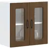 Image de vidaXL Armoire murale Kalmar chêne marron