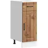 Image de VidaXL Armoire Cuisine Lucca Vieux Bois