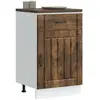 Image de vidaXL Armoire de cuisine Lucca chêne fumé bois ingénierie