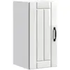 Image de vidaXL Armoire murale de cuisine Lucca blanc brillant bois ingénierie