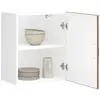 Image de vidaXL Armoire murale de cuisine Lucca vieux bois bois ingénierie