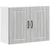 Image de vidaXL Armoire murale de cuisine Lucca sonoma gris bois ingénierie