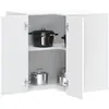 Image de vidaXL Armoire Murale Lucca - Blanc