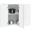 Image de vidaXL - Armoire d'angle murale cuisine