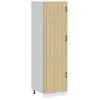 Image de vidaXL Armoire de Cuisine Lucca - Chêne Sonoma