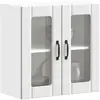 Image de vidaXL Armoire murale cuisine Lucca - Blanc