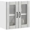 Image de vidaXL Armoire Murale Cuisine - Gris Béton