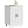 Image de vidaXL Armoire de Cuisine Porto - Blanc