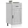 Image de vidaXL - Armoire de cuisine Porto sonoma gris