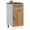 Image de vidaXL - Armoire de cuisine Porto vieux bois