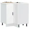 Image de vidaXL Armoire d'Angle Cuisine Porto - Blanc