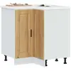Image de vidaXL Armoire d'Angle Cuisine - Porto - 75.5x75.5x81.5 - Chêne Artisanal