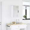 Image de vidaXL Armoire Murale Cuisine Porto Gris Béton