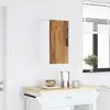 Image de vidaXL Armoire Murale Porto - Vieux Bois