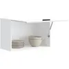 Image de VidaXL Armoire Murale de Cuisine Porto - Blanc Brillant