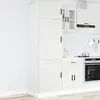 Image de vidaXL Armoire de cuisine Porto blanc bois d'ingénierie