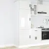 Image de vidaXL Armoire de Cuisine Porto - Blanc Brillant