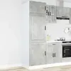 Image de vidaXL Armoire de cuisine Porto - Gris Béton