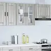Image de vidaXL Armoire murale de Cuisine avec Porte en Verre - Porto