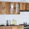 Image de vidaXL Armoire murale Porto - Vieux bois