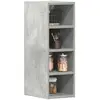 Image de vidaXL Armoire suspendue - Gris béton