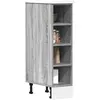 Image de vidaXL Armoire de Plancher - Sonoma Gris