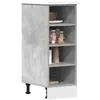 Image de vidaXL Armoire de plancher gris béton